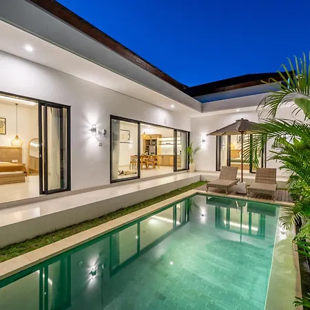 Villa Castillo Modern 2 Bedroom Villa In Canggu Aircon Living